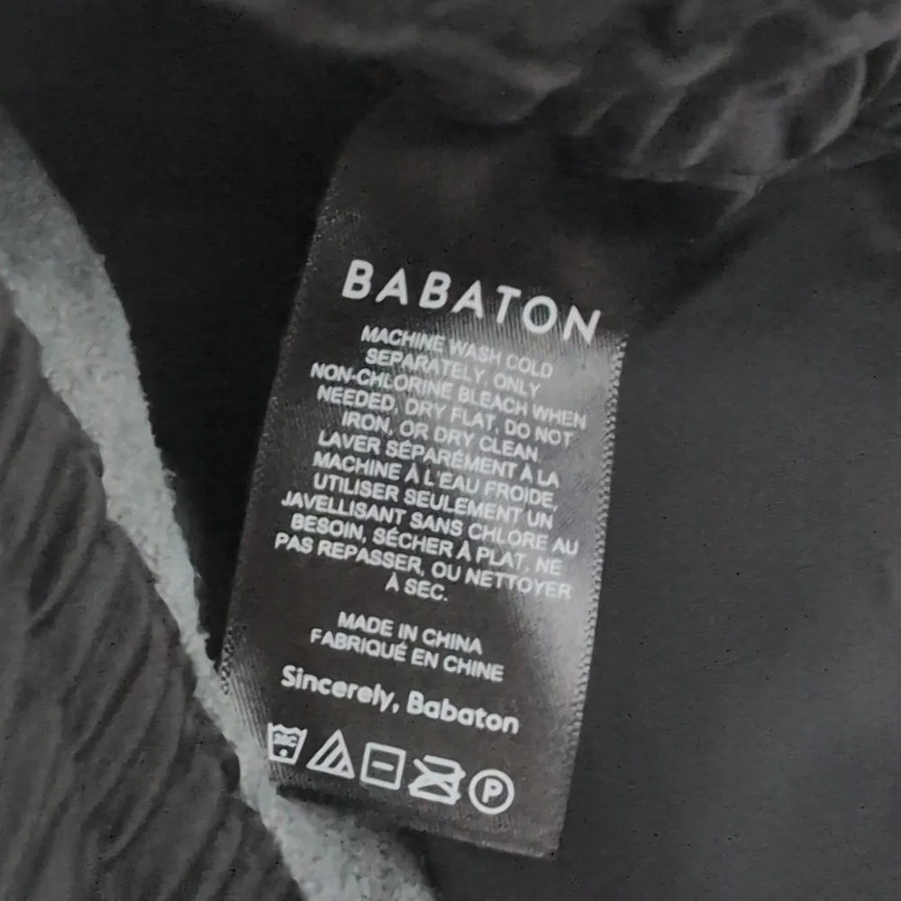 Babaton‎ Faux Leather Joggers Black Size Small Aritzia Brand